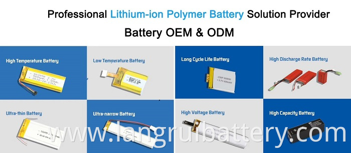 Rechargeable Lithium batteries 400mah 3.7v 602626 battery with CB certificate